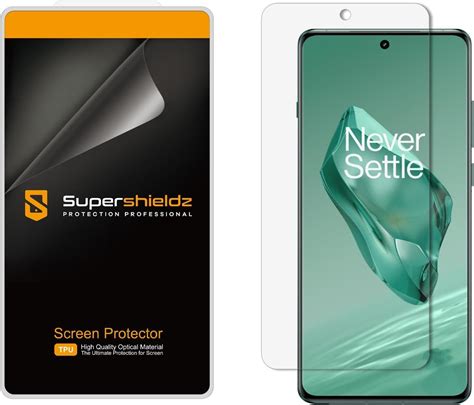 Supershieldz 2 unidades diseñado para OnePlus 12 protector de