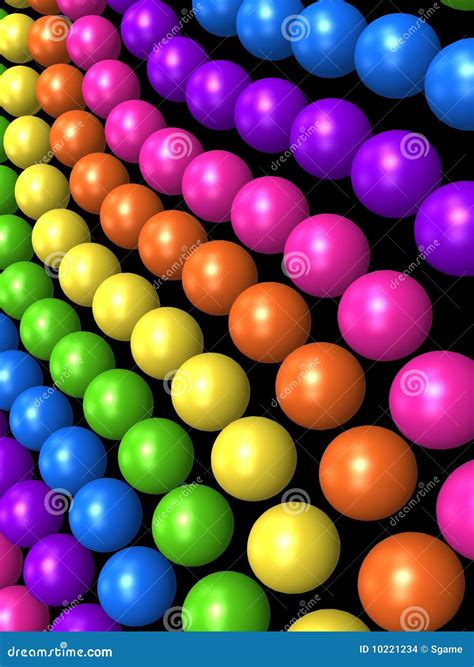 Rainbow Style Ball Stock Illustration Illustration Of Color 10221234