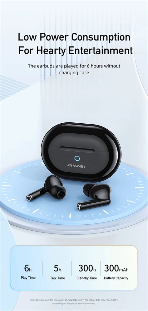 Awei T61 Wireless Noise Cancelling Earbuds My Brand Store