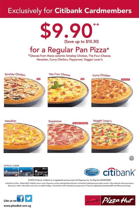 Pizza Hut Pizzas List