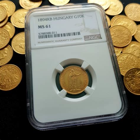 Uherská 10 Koruna 1894 KB NGC MS 61 Aukro