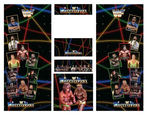 WWF Wrestlefest Microcenter 32 Kit GameOnGrafix