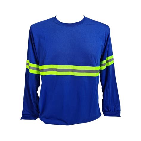 Construction Reflectorized Long Sleeve Shirt Long Sleeves Sweatshirts