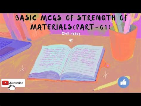 Most Repeated Questions From Strength Of Materials Part Ssc Je