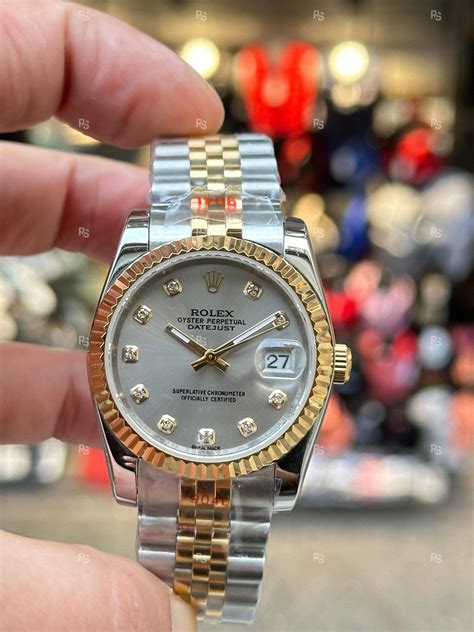 Rolex Datejust Mm Gri Kadran Two Tone Kordon Kad N Saati