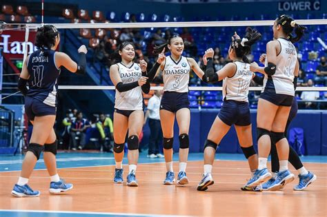 UAAP Adamson Takes Down NUNS Nears Girls Volleyball Title ABS CBN News