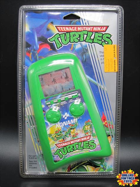 1989 Konami Tmnt Teenage Mutant Ninja Turtles Handheld Game 1a