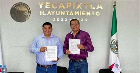 Firman Convenio CFE Y Ayuntamiento De Yecapixtla Noticias De Cuautla