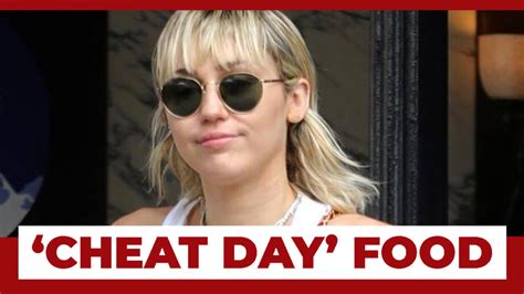 Oops This Is What Miley Cyrus Eats On Her Cheat Day Iwmbuzz