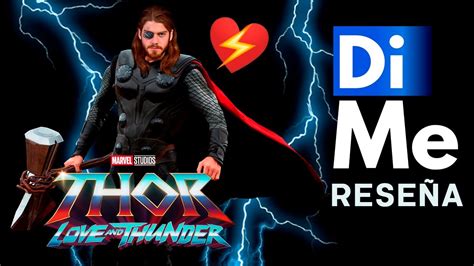 Reseña de Thor Love and Thunder Spoilers YouTube