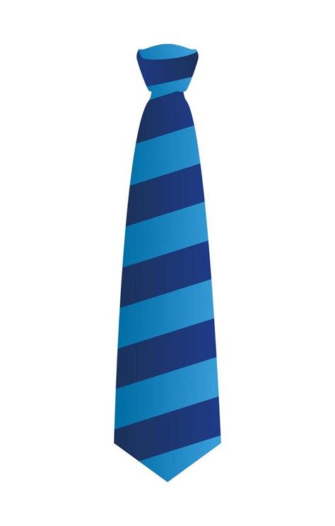 Elegant Striped Necktie Vector Art At Vecteezy