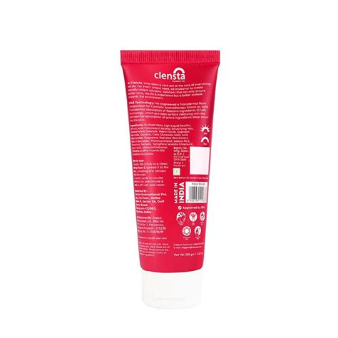 Buy Clensta Red Aloevera Skin Glow Face Scrub Online