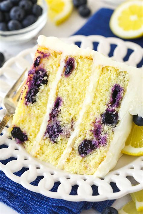 Lemon Blueberry Layer Cake Reside Love And Sugar Recipes Vista