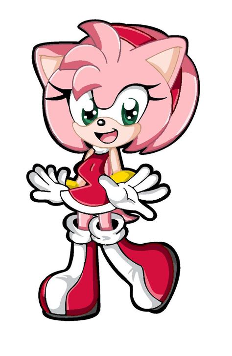 Chibi X Amy Rose By Ordinarygartist On Deviantart