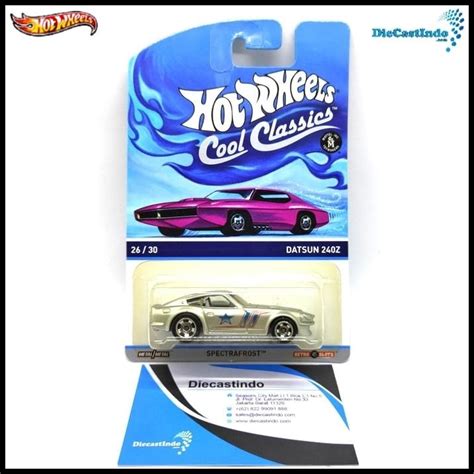 Jual Hotwheels Hot Wheels Cool Classics Datsun Z Spectrafrost Shopee Indonesia