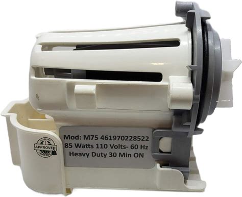 Amazon W10241025 Drain Pump Motor WPW10241025 PS11750897 AP6017598