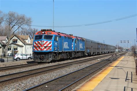 Metra 187 Bnsf Train 1311 Berwyn Mbernero Flickr