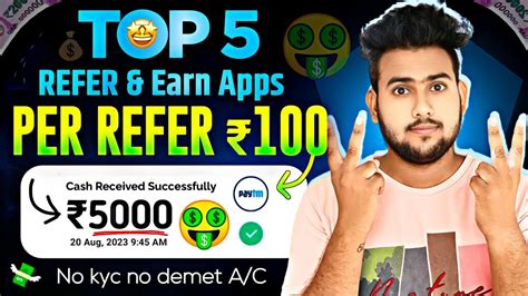 Best Refer And Earn App Aug Online Earning App Without