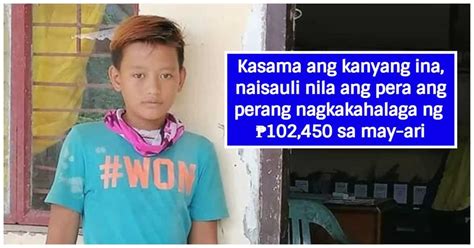 11 Anyos Na Batang Nagsauli Ng Mahigit ₱100 000 Hinangaan Ang Katapatan Kami Ph