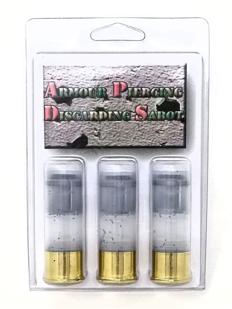 Reaper Defense Armor Piercing 12 Gauge Ammunition Rdg1250 2 3 4 Armor Piercing Slug 3 Rounds