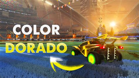 👉cómo Tener El Color Dorado En Rocket League 👑 Conseguir La Perla