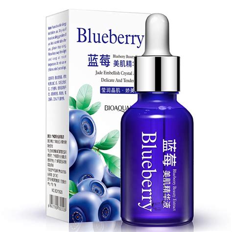 Сыворотка с черникой Bioaqua 15 мл / Bioaqua Blueberry Serum 15ml ...