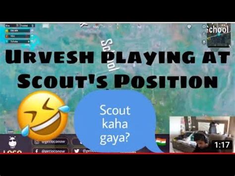 Urvesh Playing At Scout S Position In Team X SPARK Mavi Angry YouTube