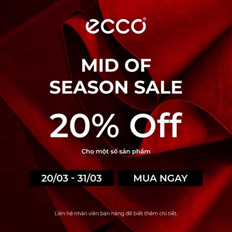ECCO I GIẢM GIÁ GIỮA MÙA DEAL HOT NHẤT THÁNG Trung tâm thương mại AEON MALL Bình Dương Canary