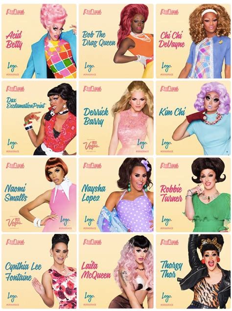 Rupaul S Drag Race Season Queens Acid Betty Cha Cha Devayne Kim Chi