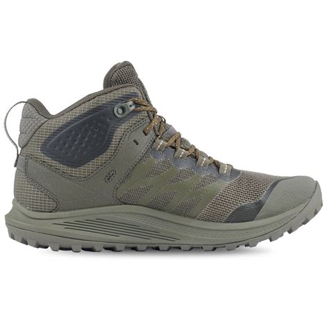 Merrell Nova 3 Tactical Mid Trekking Boots Waterproof Dark Olive J005053 Best Price