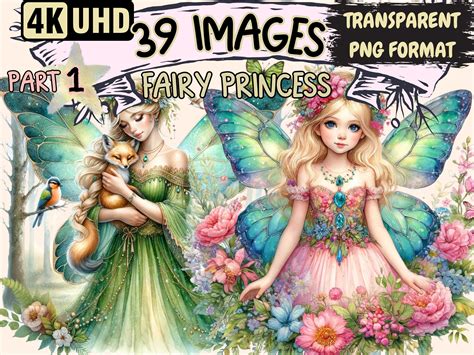Fairy Princess Clipart 39 Png Magical Fairy Princess Graphics