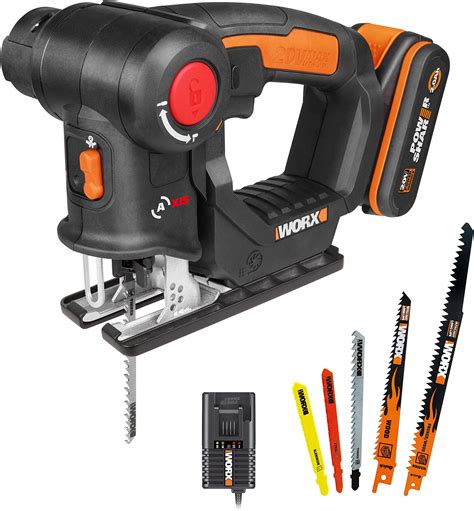 Worx Wx V V Max Axis Multi Purpose Cordless Saw Amazon Co