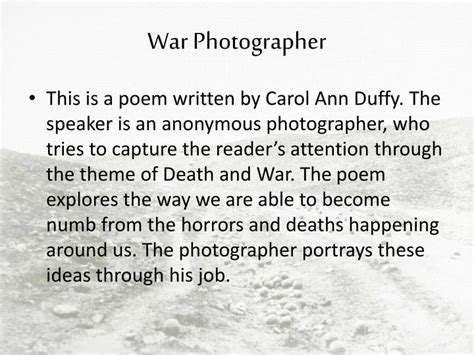 Ppt War Photographer Powerpoint Presentation Free Download Id 1555304