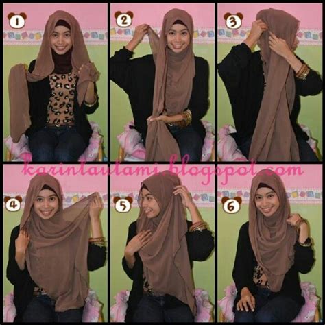 Easy Chiffon Hijab Tutorial Ragam Muslim