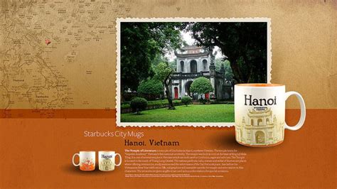 Starbucks City Mug Hanoi Desktop Wallpaper