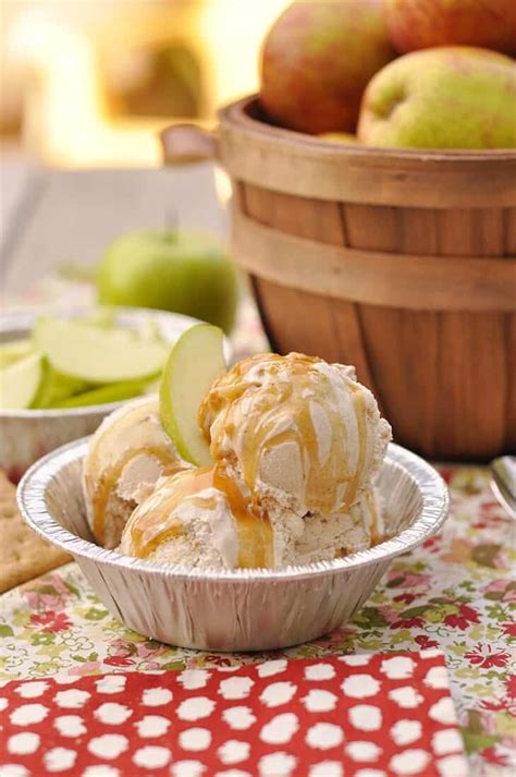 Apple Pie Ice Cream | Recipe from Leigh Anne Wilkes