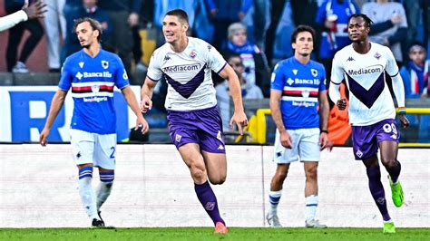 La Fiorentina Vince 2 0 A Marassi Sampdoria Ko La Stampa