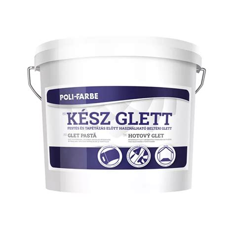 Poli Farbe Kész Glett 1 Kg 1080100009 Hufbau Bnfshophu