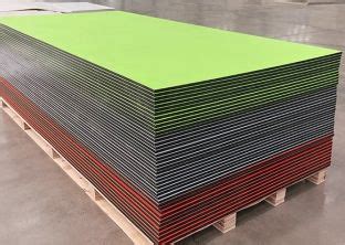 Sandwich Layer Hdpe Board Double Color Plastic Sheet Two Colors Hdpe