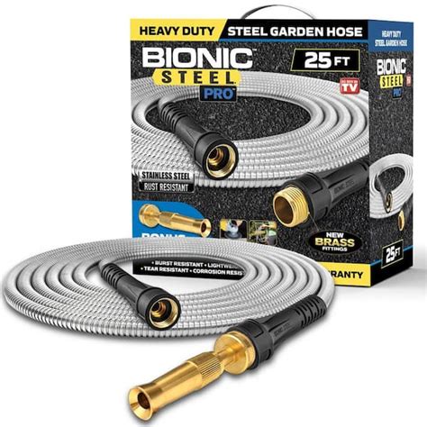 Bionic Steel Pro 5 8 In X 25 Ft Heavy Duty Stainless Steel Garden