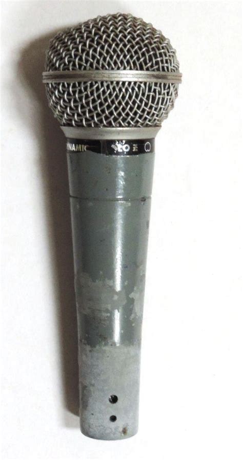 Vintage Microphone Shure Sm58 Dynamic Mic Untested 1831430215