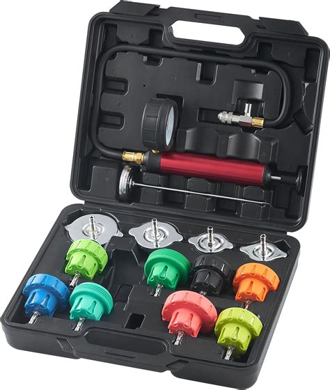 Vevor Pcs Universal Radiator Pressure Tester Kit Coolant Pressure