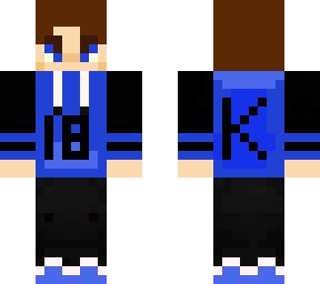 Cool Blue Boy | Minecraft Skin