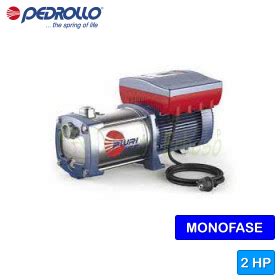 VSPm PLURIJET 75 90 2 HP Single Phase Booster Set Pedrollo