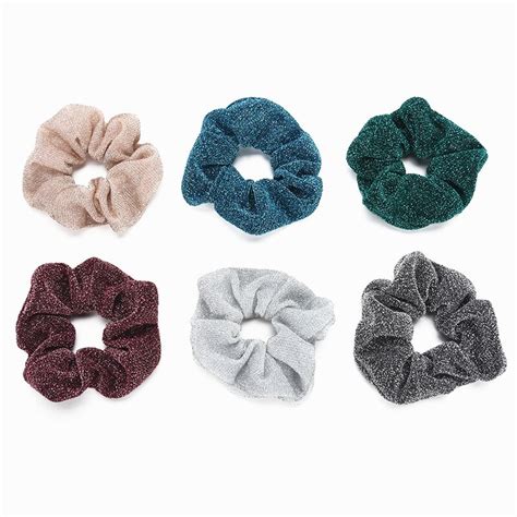 Haaraccessoires Glitter Haar Scrunchies Vrouwen Ha Grandado