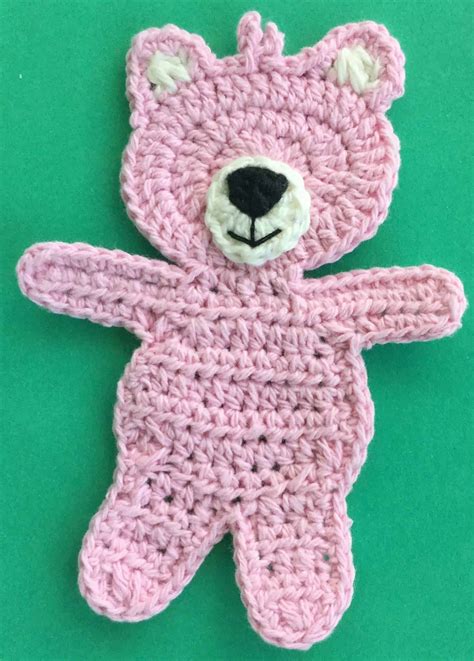 crochet-child-teddy-bear-head-with-muzzle • Kerri's Crochet