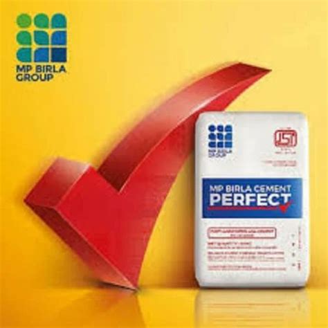 MP BIRLA CEMENT PERFECT PLUS PPC At Rs 375 00 Bag MP Birla Cement