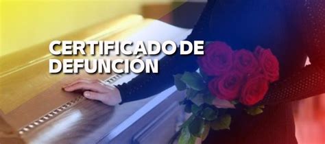 Certificado De Defunción