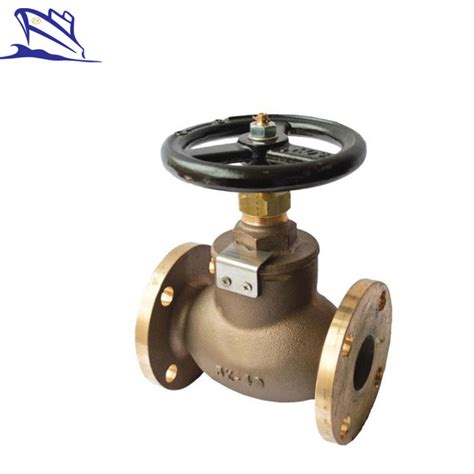 Marine Bronze Screw Down Check Globe Valve Jis F K Sea Water