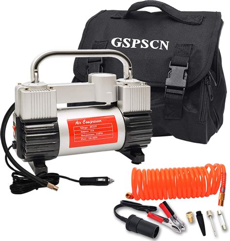 Car Air Compressor Pump Electric Portable Mini 150PSI 12V Tire Air ...